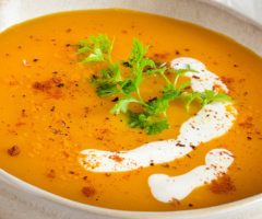 MHQ Kitchen –  Creamy carrot and lentil